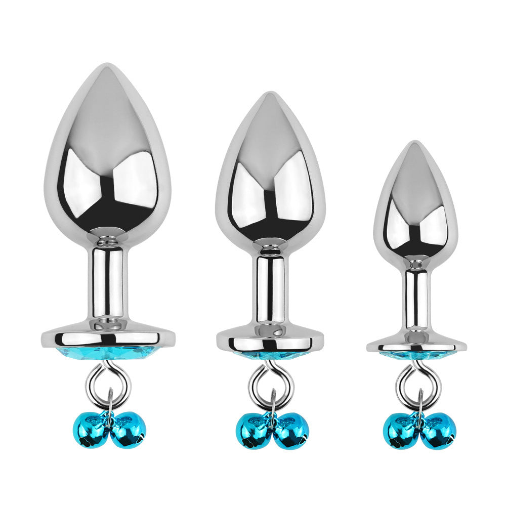 Jeweled Butt Plug with Leash - Metal Anal Plug for Men & Femboys Wonderlands Jeweled Butt Plug with Leash - Metal Anal Plug for Men & Femboys Wonderlands