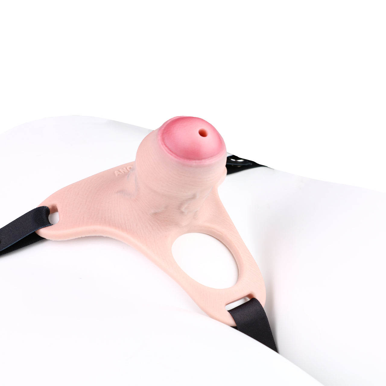 Pink Silicone Chastity Cage - Penis Profile - Cut