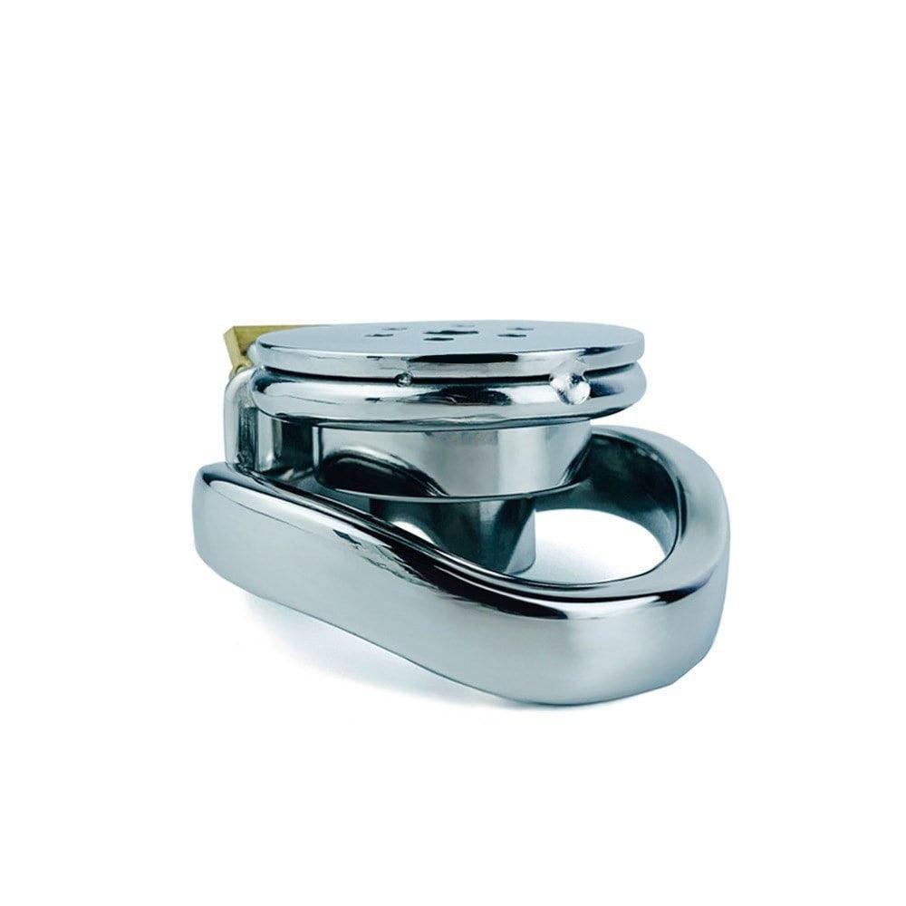 Male metal chastity cages, BDSM gear, male chastity devices, penis cage, pissing tube , gay BDSM, bondage and discipline, chastity play, metal cock cage, kinky sex toys, metal plastic erotic flat inverted cage, submissive play, chastity sub dom, sissy