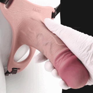 Pink Silicone Chastity Cage - Big Sized Slave