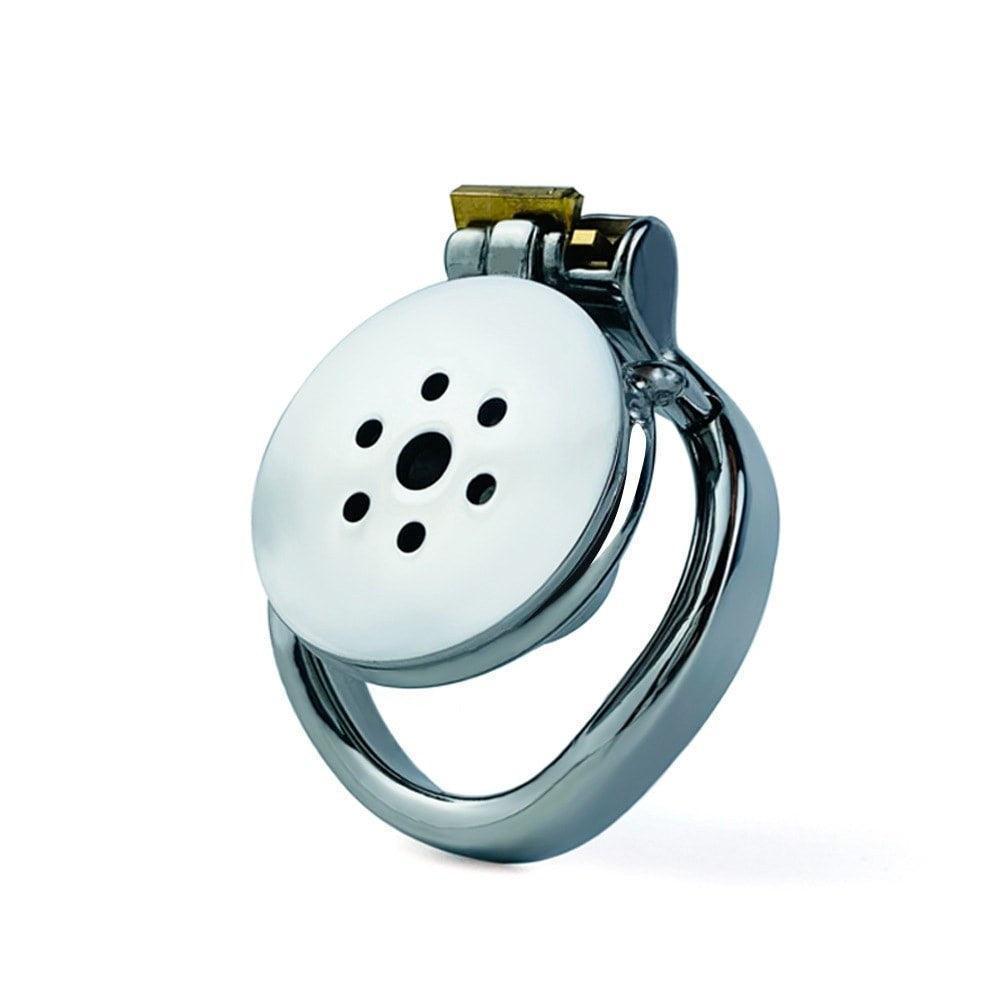 Male metal chastity cages, BDSM gear, male chastity devices, penis cage, pissing tube , gay BDSM, bondage and discipline, chastity play, metal cock cage, kinky sex toys, metal plastic erotic flat inverted cage, submissive play, chastity sub dom, sissy