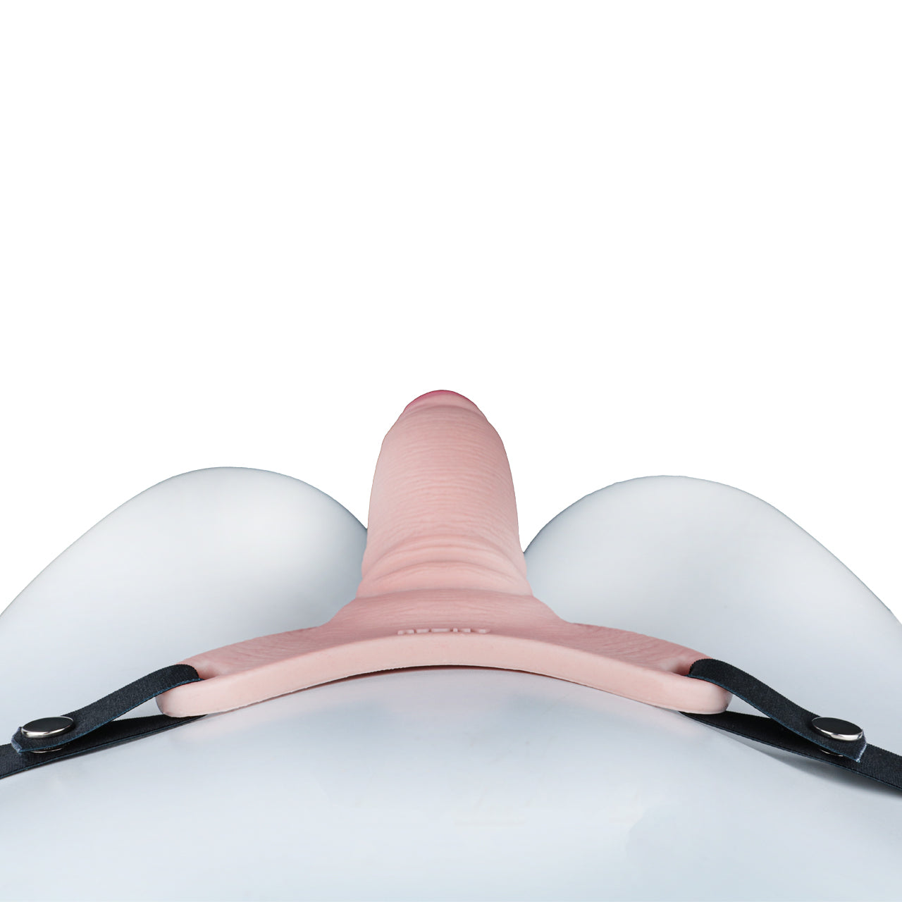 Pink Silicone Chastity Cage - Penis Profile