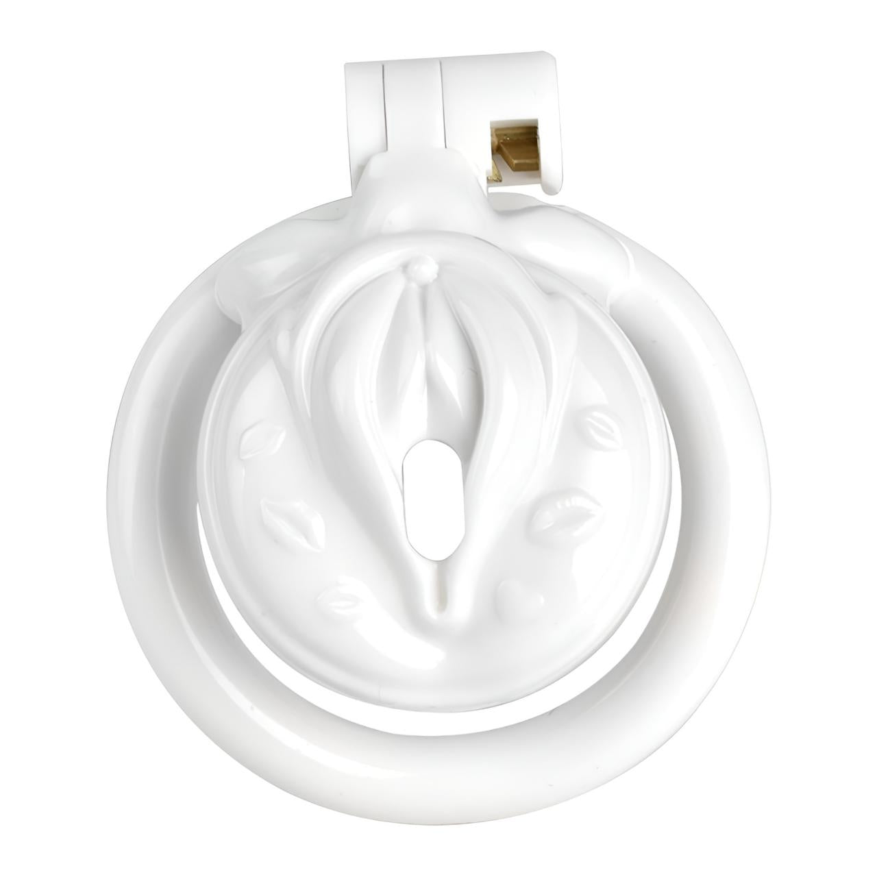 Unlock your submission with this flat chastity cage, ideal for sissy chastity and sissy and bbc play, ensuring total control." "Schließen Sie Ihre Unterwerfung mit diesem flachen Chastity Cage auf, ideal für Sissy Chastity und Sissy und BBC Spiel, und ge