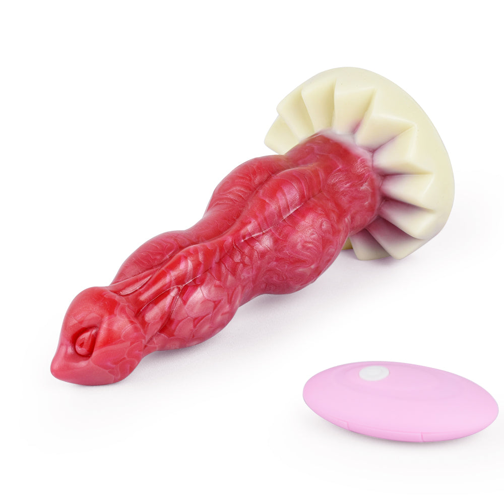 Vibrating Horse Dildo - Muscular