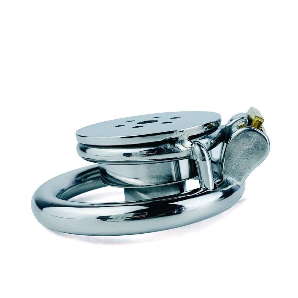 Male metal chastity cages, BDSM gear, male chastity devices, penis cage, pissing tube , gay BDSM, bondage and discipline, chastity play, metal cock cage, kinky sex toys, metal plastic erotic flat inverted cage, submissive play, chastity sub dom, sissy