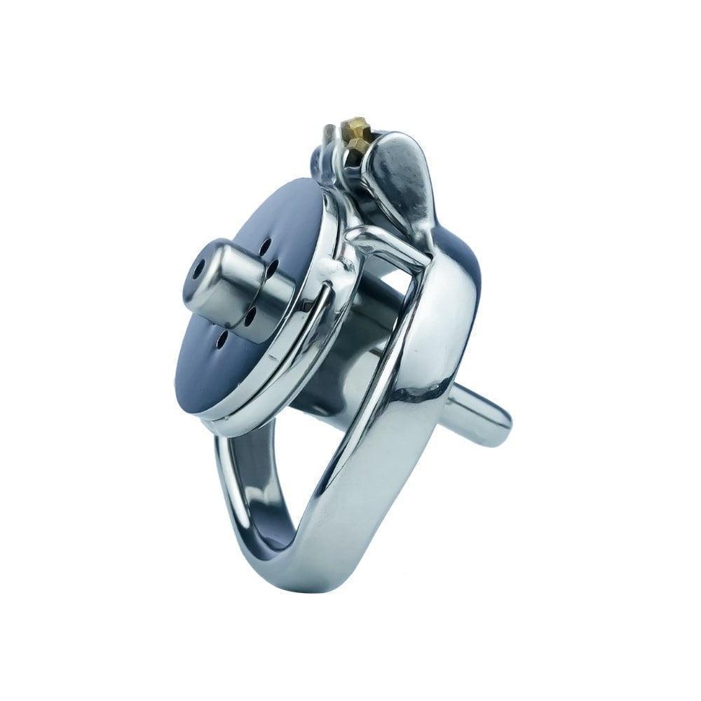 Male metal chastity cages, BDSM gear, male chastity devices, penis cage, pissing tube , gay BDSM, bondage and discipline, chastity play, metal cock cage, kinky sex toys, metal plastic erotic flat inverted cage, submissive play, chastity sub dom, sissy