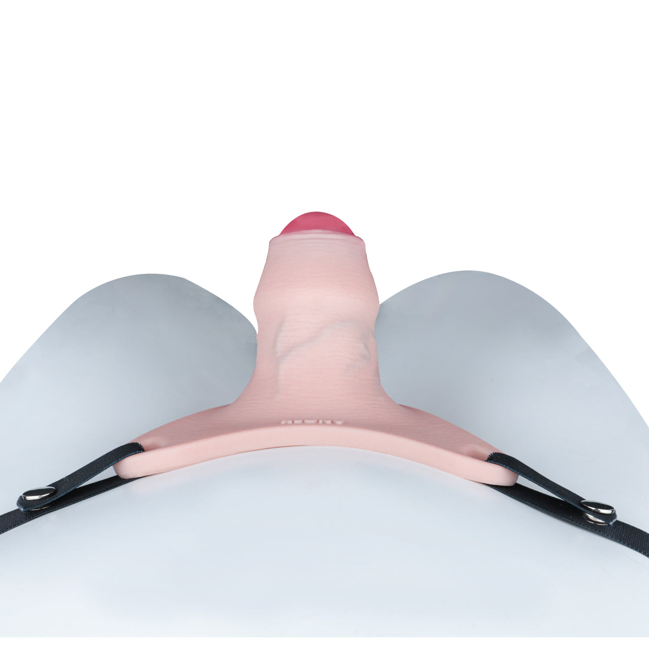 Pink Silicone Chastity Cage - Penis Profile - Cut