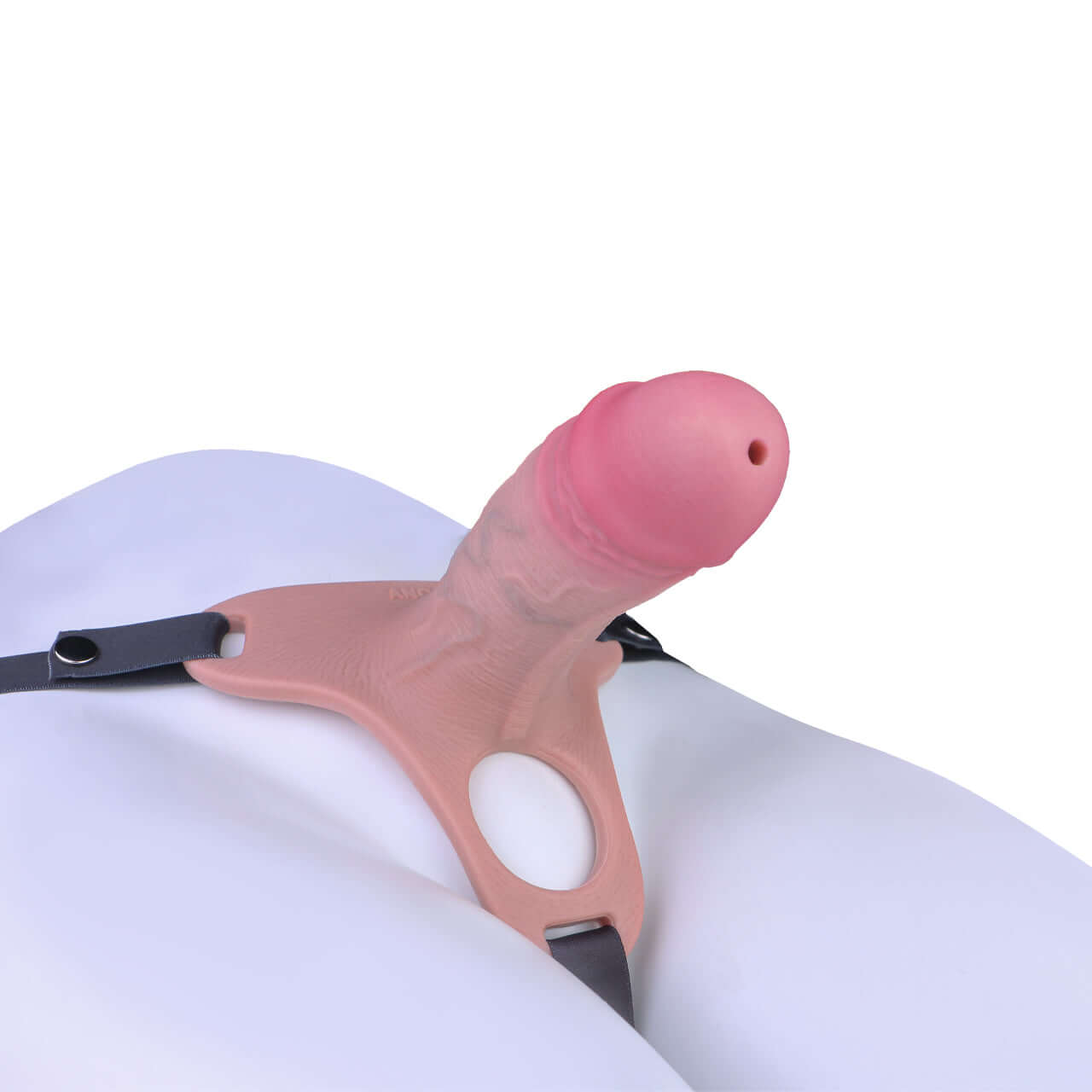 Pink Silicone Chastity Cage - Big Sized Slave