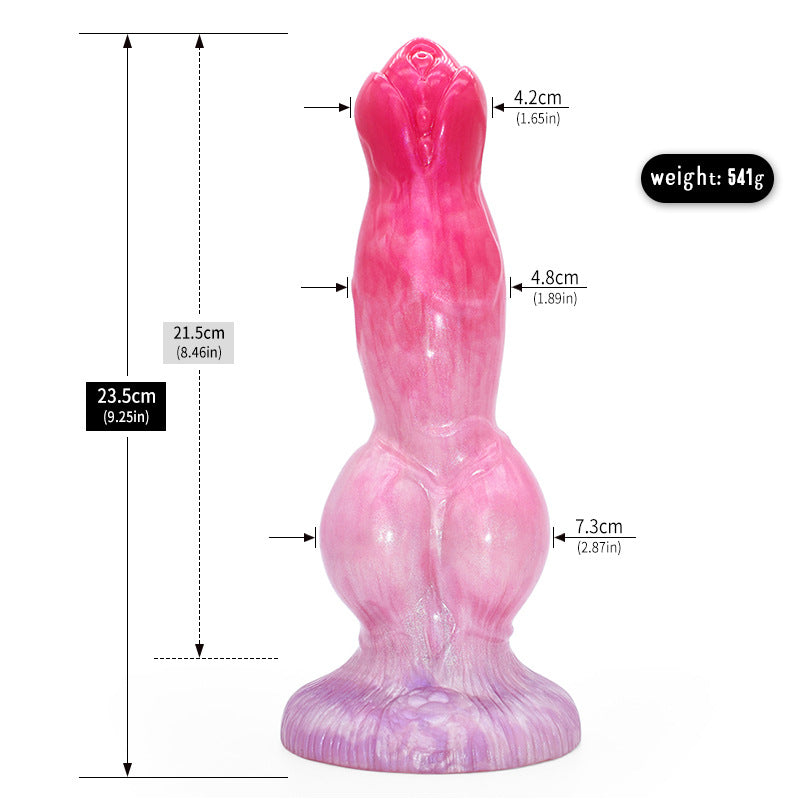 Fantasy Horse Dildo - Knot Dildo - Horse Cock Dildo - Peachy