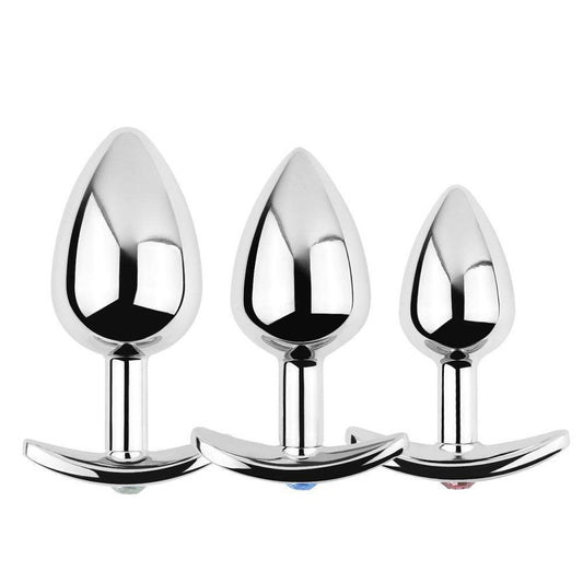 Metal anal plug, stainless steel butt plug, butt spreader, anal toys, metal butt plug, anal stimulation, butt plug for beginners, large anal plug, anal training, anal play, prostate massager, heavy butt plug, erotic anal toys, BDSM anal play, kinky butt p