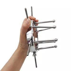 This versatile product, the adjustable anal expander, offers an exciting experience for those seeking deeper pleasure. With its innovative design, this butt hole spreader allows for customizable stretching and exploration, making it an ideal choice for both beginners and experienced users. Whether you're looking to enhance your intimate moments or experiment with new sensations, this anal spreader delivers unmatched versatility and satisfaction.