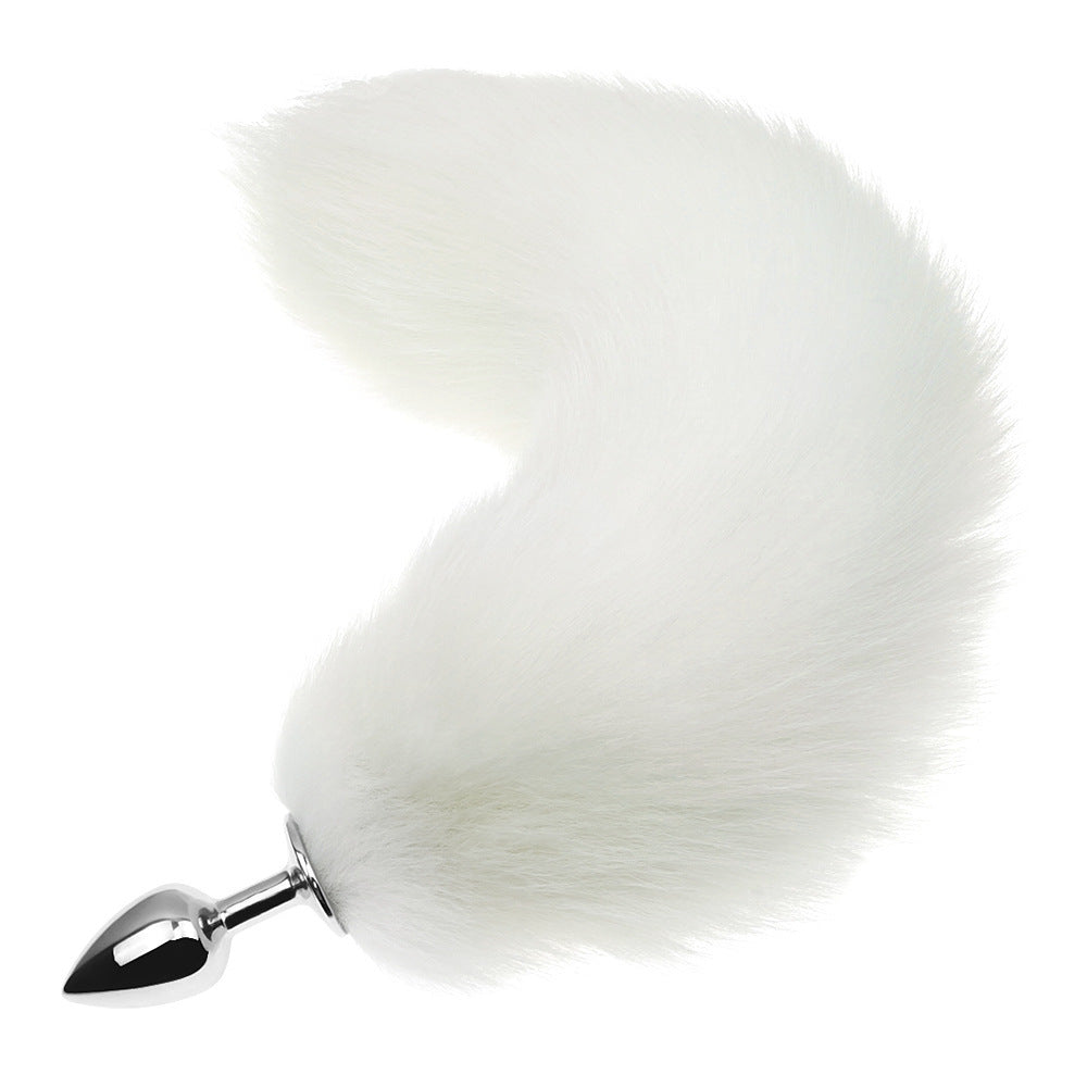 Fox Tail Butt Plug - White