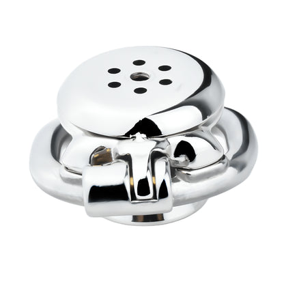 Metal Chastity Cage with Inverted Design