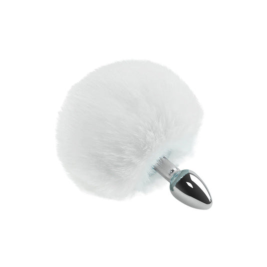 Bunny Tail Butt Plug-White