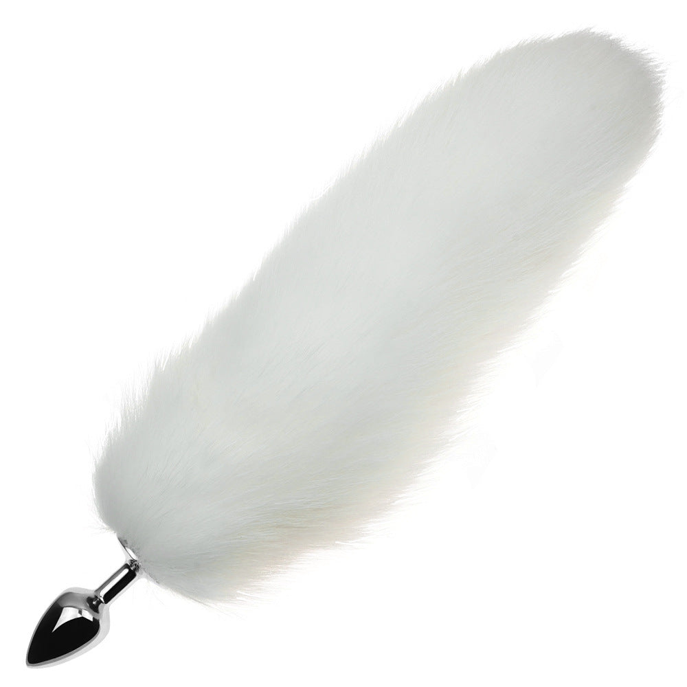 Fox Tail Butt Plug - White