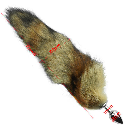 Fox Tail Butt Plug With Ears Set