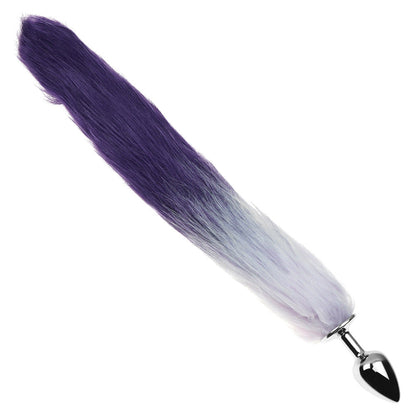 Fox Tail Butt Plug - Purple