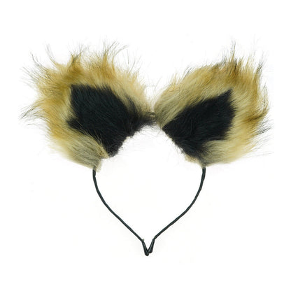 Fox Tail Butt Plug With Ears Set