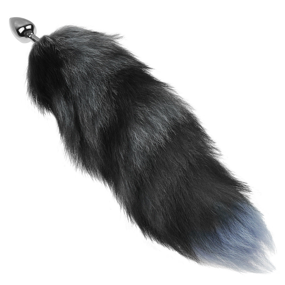 Fox Tail Butt Plug - Grey