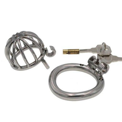 1 Inch Small Dick Stainless Steel Chasity Cage Breathable Male chastity device, chastity cage, male chastity belt, device with lock, lightweight male cage, secure device, discreet male cage, lightweight cock cage, comfortable cage, cage with air holes, lightweight device for men, male sex toys, adult toys, pleasure toys, BDSM toys, erotic toys, men's wellness, adjustable cage, device with multiple rings, customizable device, cage with sizing options, multi-size ring device, device with invisible lock