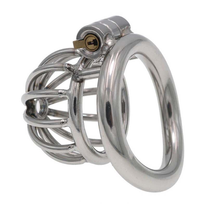 1 Inch Small Dick Stainless Steel Chasity Cage Breathable Male chastity device, chastity cage, male chastity belt, device with lock, lightweight male cage, secure device, discreet male cage, lightweight cock cage, comfortable cage, cage with air holes, lightweight device for men, male sex toys, adult toys, pleasure toys, BDSM toys, erotic toys, men's wellness, adjustable cage, device with multiple rings, customizable device, cage with sizing options, multi-size ring device, device with invisible lock