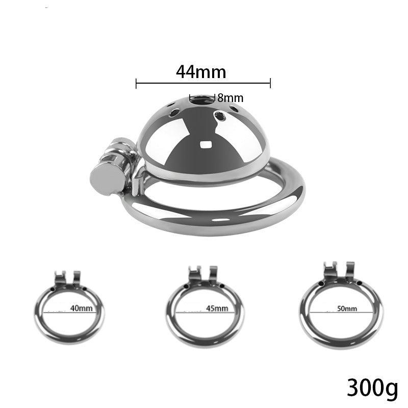 Chastity cage with multiple ring sizes, 300g