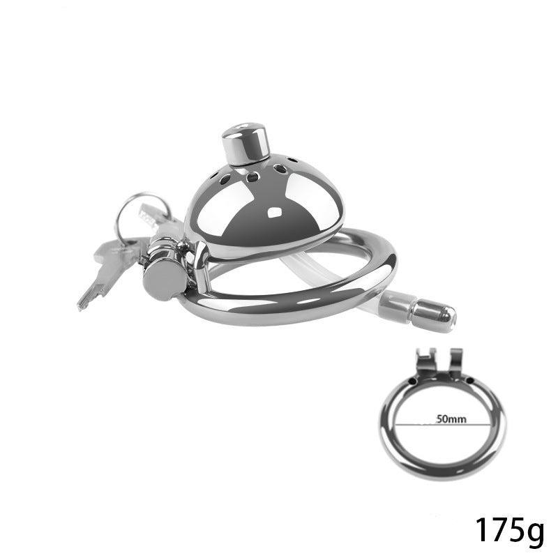 Chastity cage with keys, 175g, 50mm diameter