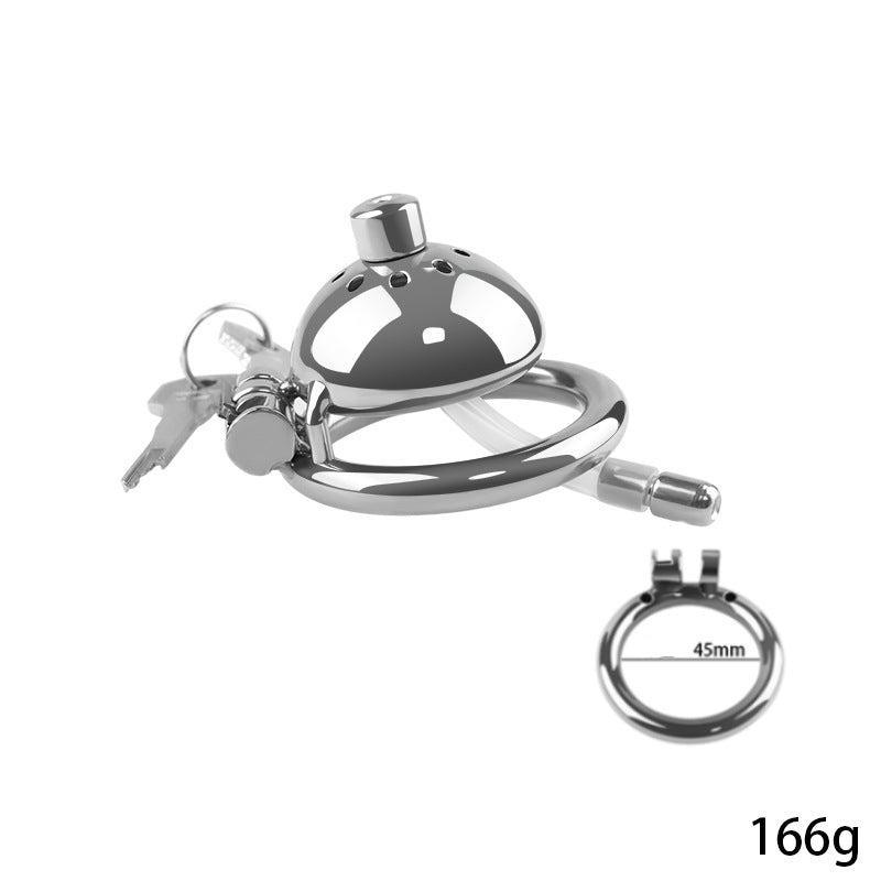 Chastity cage with keys, 166g, 45mm diameter