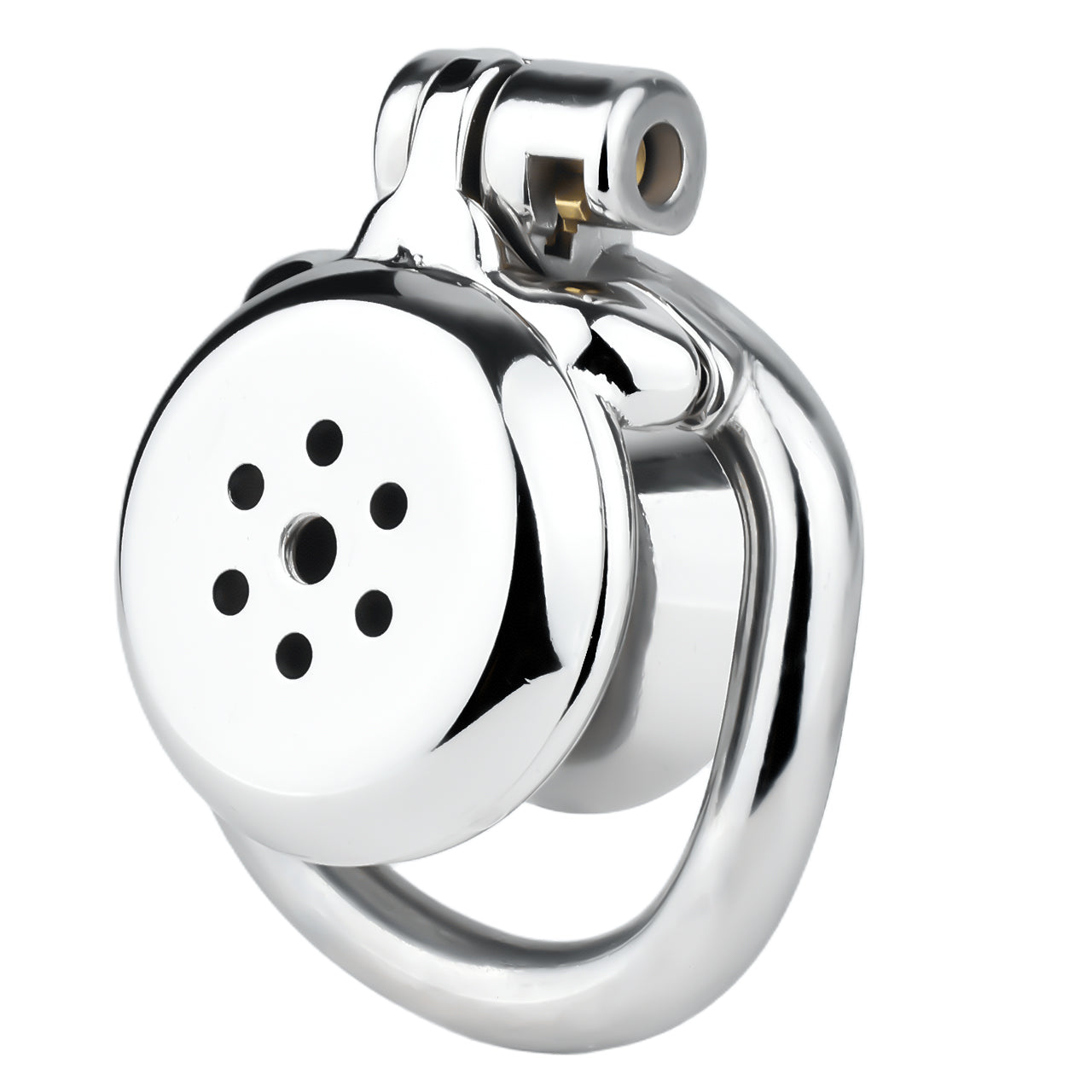 Metal Chastity Cage with Inverted Design