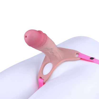 Pink Silicone Chastity Cage - Big Sized Slave