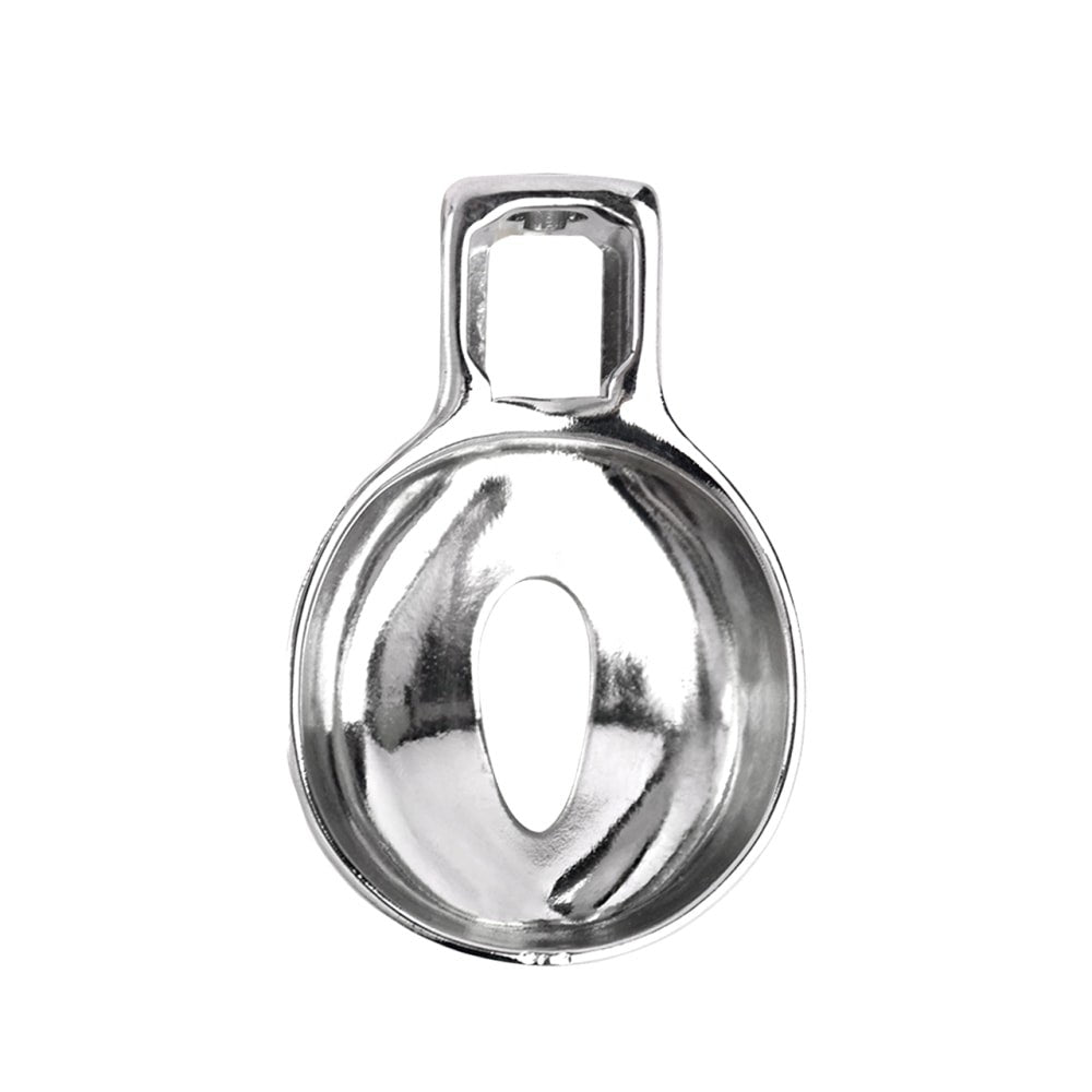 Sissy Metal Chastity Cage Flat Inverted With Belt Hold