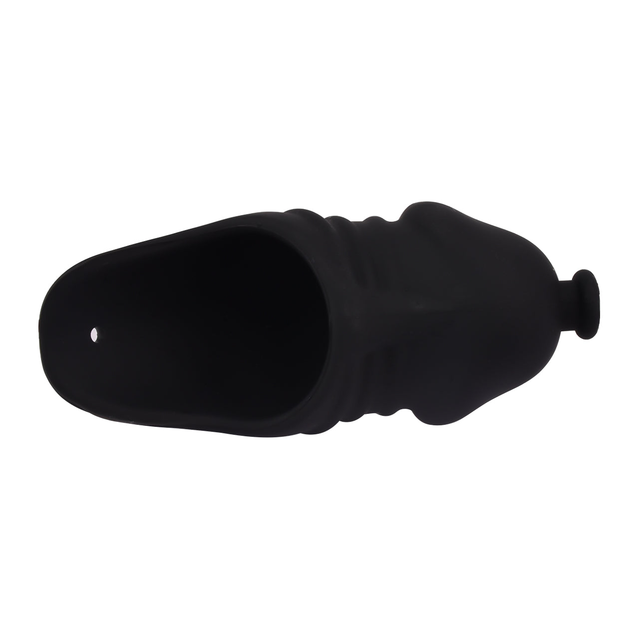 Black Silicone Chastity Cage - Small