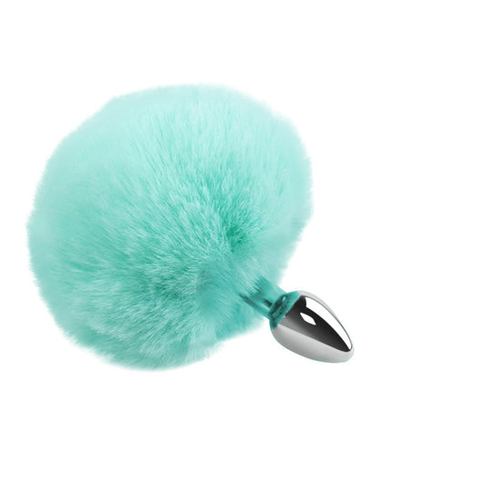 Bunny Tail Butt Plug- Light Green