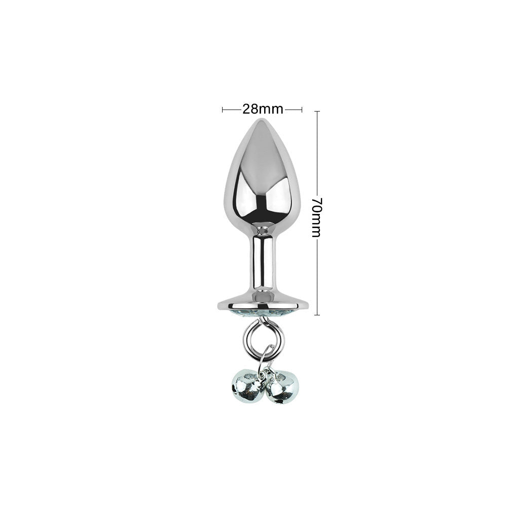 White Jeweled Anal Butt Plug With Leash Best Anal Plug for BDSM Wonderlands White Jeweled Anal Butt Plug With Leash Best Anal Plug for BDSM Wonderlands