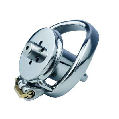 Sissy Metal Chastity Cage Long Inverted