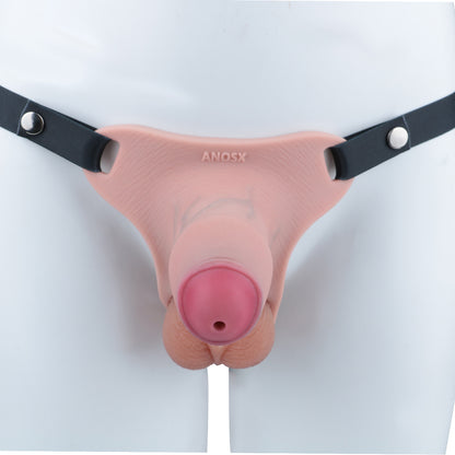 Pink Silicone Chastity Cage - Penis Profile - Cut