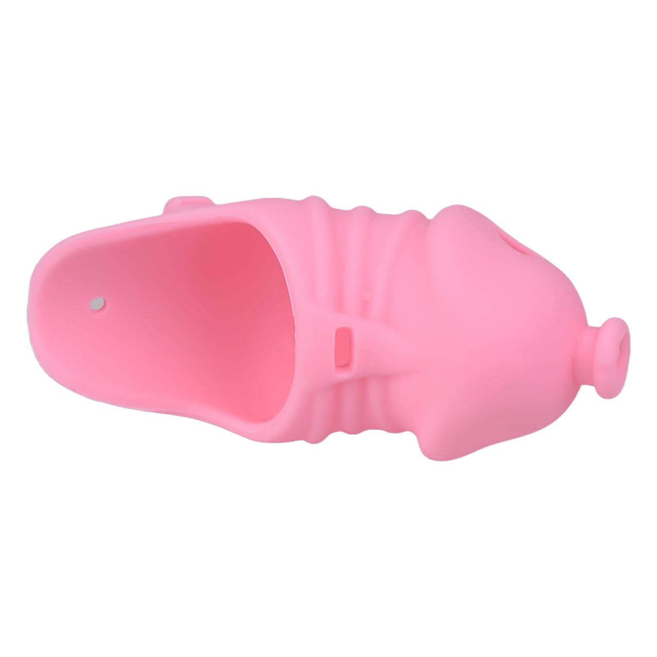 Pink Silicone Chastity Cage - Small