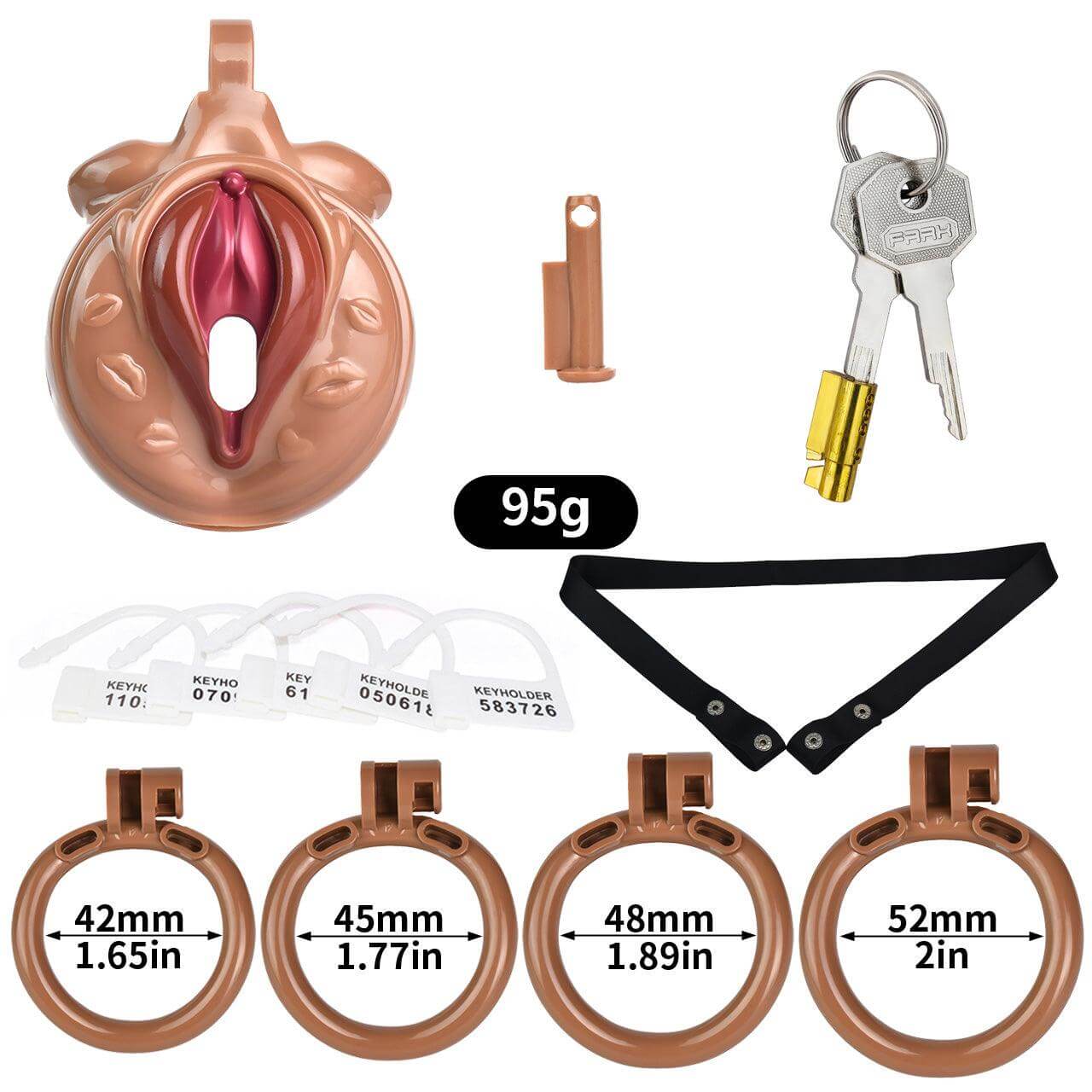 Chastity sissies: Our sissy chastity devices offer ultimate control, ensuring that you stay locked and under the control of your dominant for long periods of time.