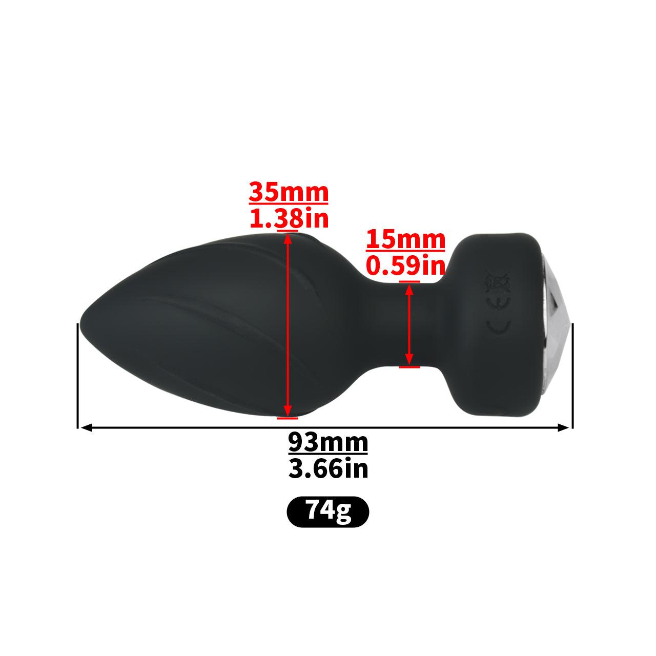 Plug anal vibrador con control remoto | El mejor vibrador anal para hombres Wonderlands Plug anal vibrador con control remoto | El mejor vibrador anal para hombres Wonderlands