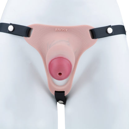 Pink Silicone Chastity Cage - Penis Profile - Cut