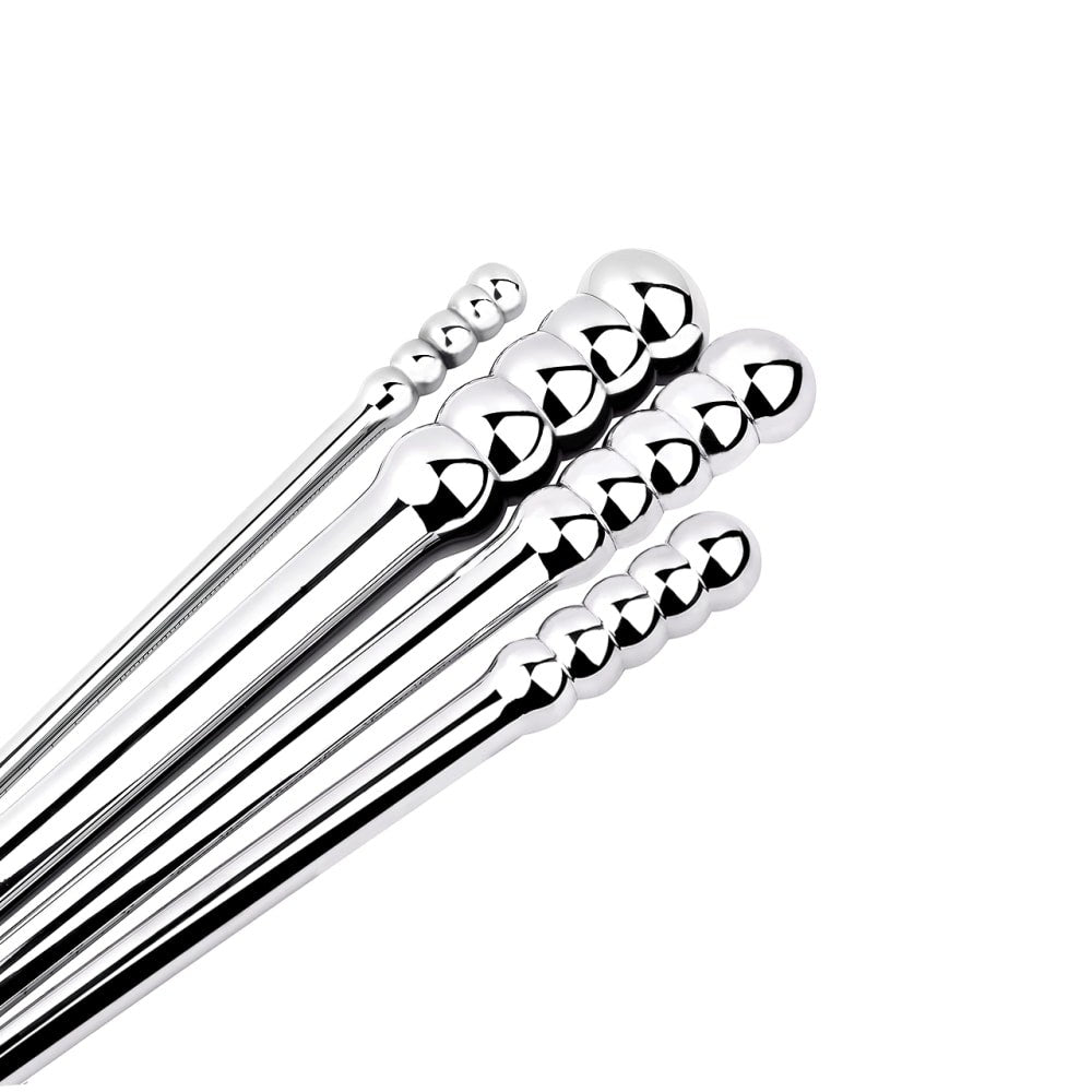 Beaded Metal Urethral Sounds