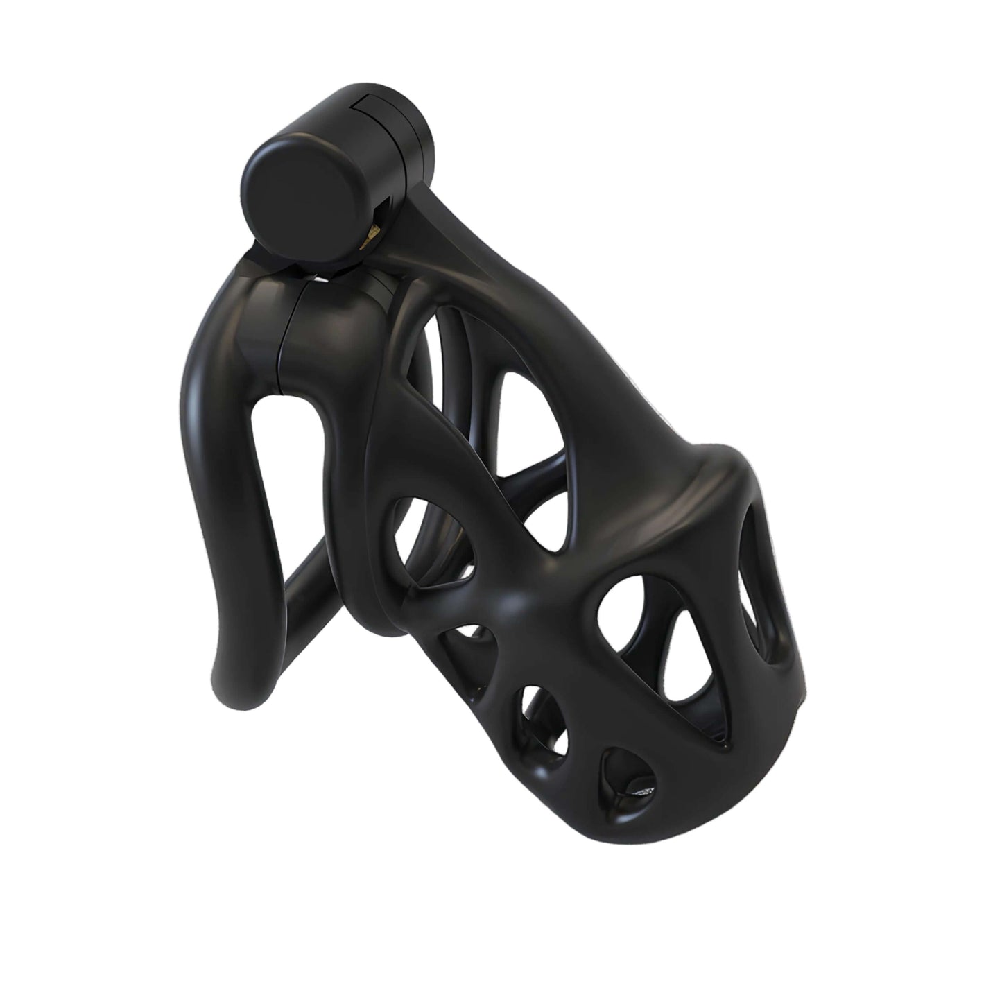 3D Printed Chastity Cage - ES6 - Black