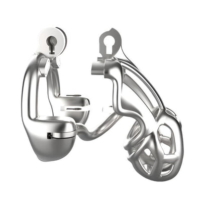 Metal Chastity Cage, Chastity Cage for Men, Metal Chastity Cage, Discreet, Long-Term Wear Chastity Cage, Comfortable Metal Chastity Cage, submissive play, dom sub play, BDSM Cock Cage, Gay Sex Toys, Male Submission Toys, Gay Chastity Locks, BDSM