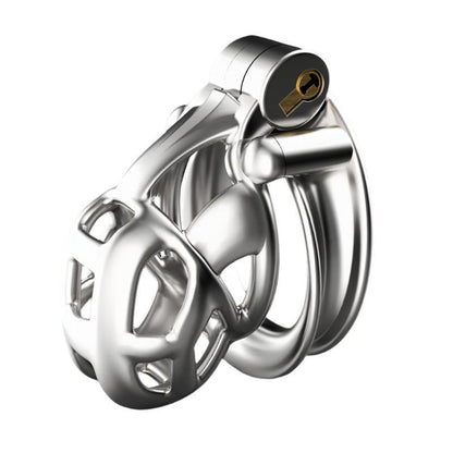 Metal Chastity Cage, Chastity Cage for Men, Metal Chastity Cage, Discreet, Long-Term Wear Chastity Cage, Comfortable Metal Chastity Cage, submissive play, dom sub play, BDSM Cock Cage, Gay Sex Toys, Male Submission Toys, Gay Chastity Locks, BDSM