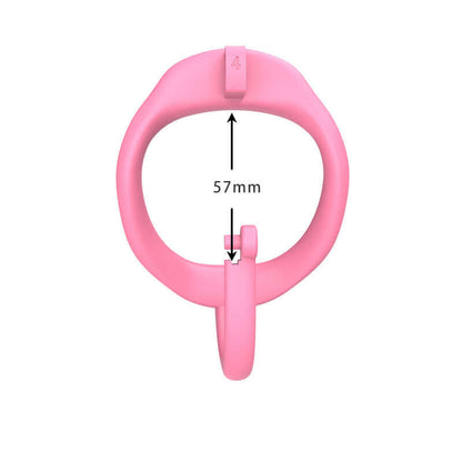 modern chastity cage compact chastity cage compact male chastity cage secure lock chastity cage lockable penis cage