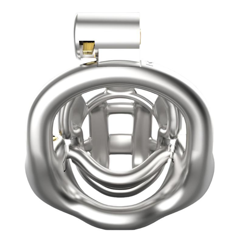 Metal Chastity Cage, Chastity Cage for Men, Metal Chastity Cage, Discreet, Long-Term Wear Chastity Cage, Comfortable Metal Chastity Cage, submissive play, dom sub play, BDSM Cock Cage, Gay Sex Toys, Male Submission Toys, Gay Chastity Locks, BDSM