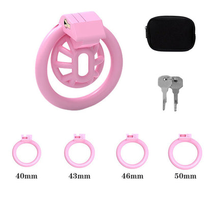 Male Inverted Chastity Cage - pink