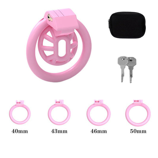 Male Inverted Chastity Cage - pink