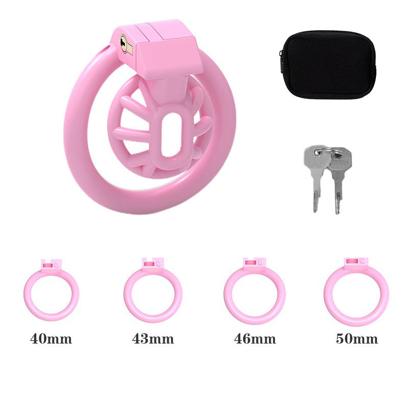Male Inverted Chastity Cage - pink