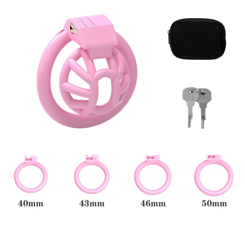 Male Inverted Chastity Cage - pink